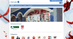 Desktop Screenshot of casaluam.com